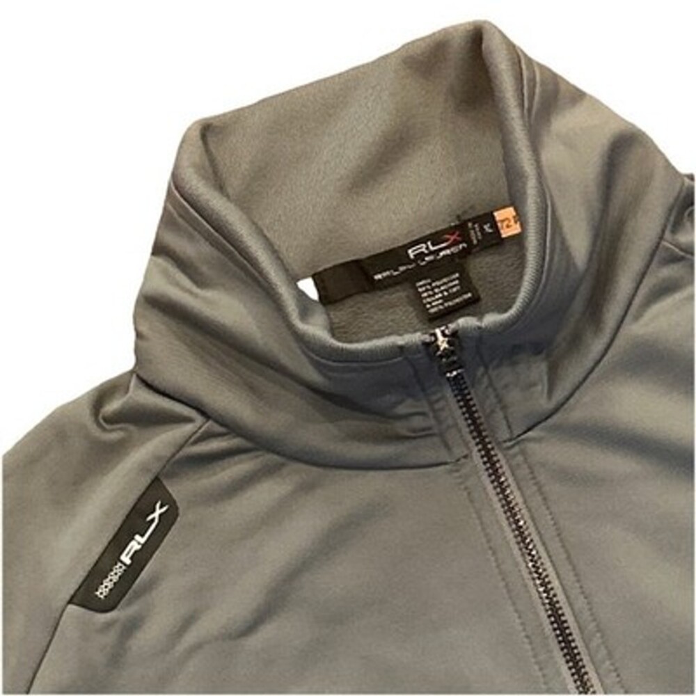 Ralph Lauren RLX 67 Tech Alpine Jacket Men XL Full Zip Golf Ski Hike Gray - Picture 3 of 13